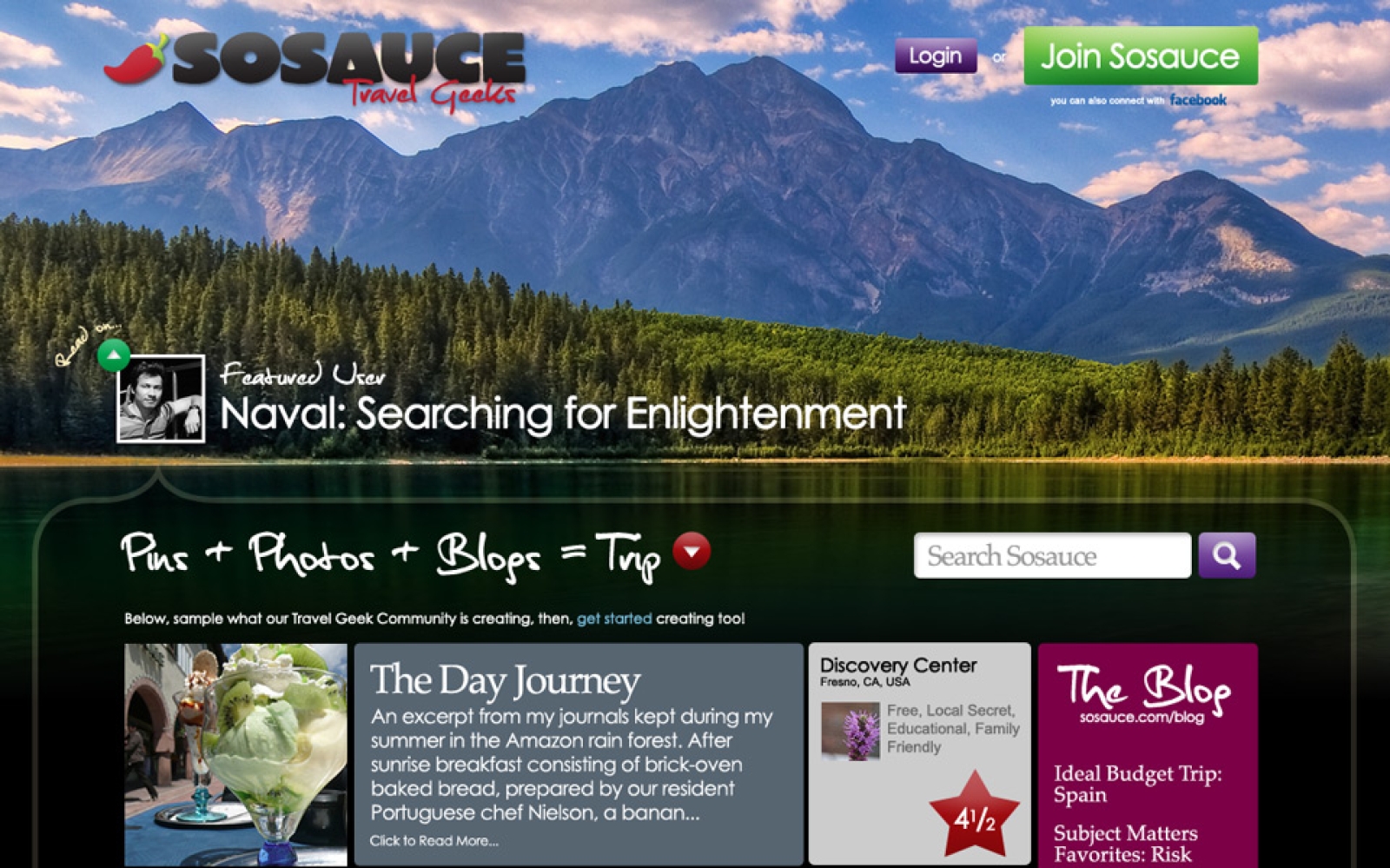 Sosauce Homepage