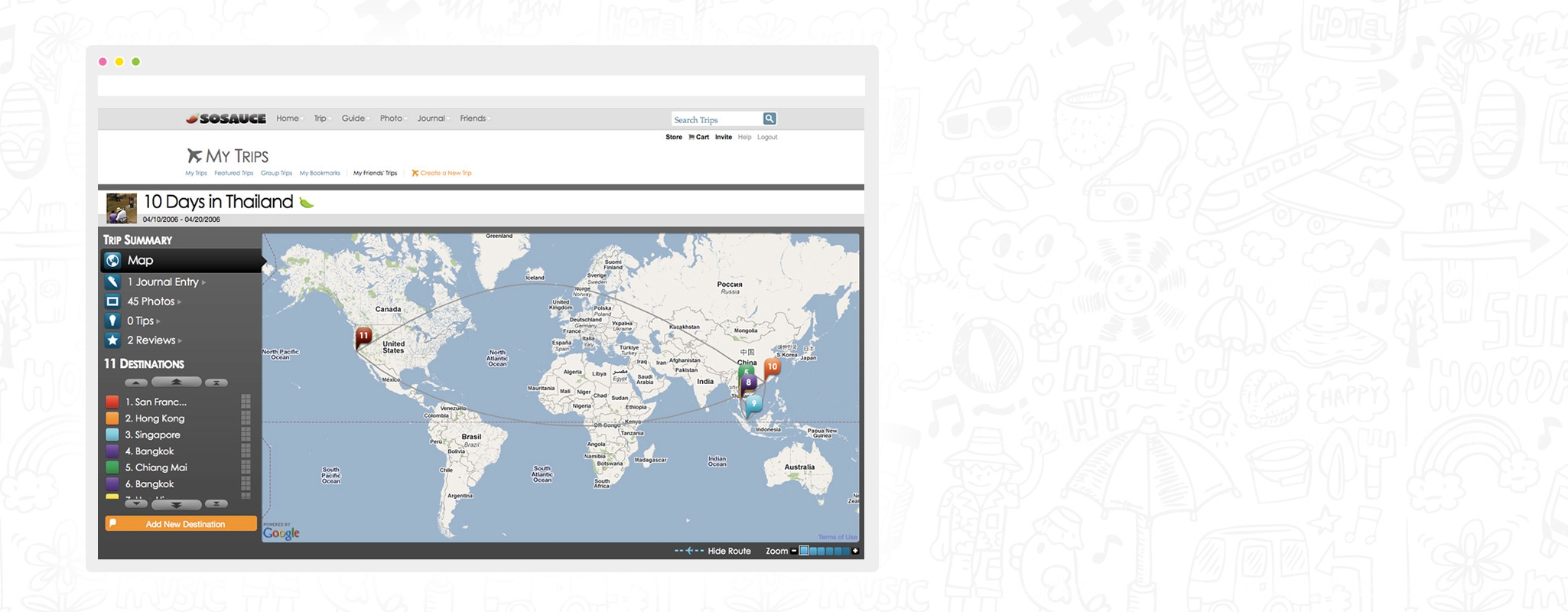 Hero image: The redesign of the iHeart Website on a Mac display on a desk.