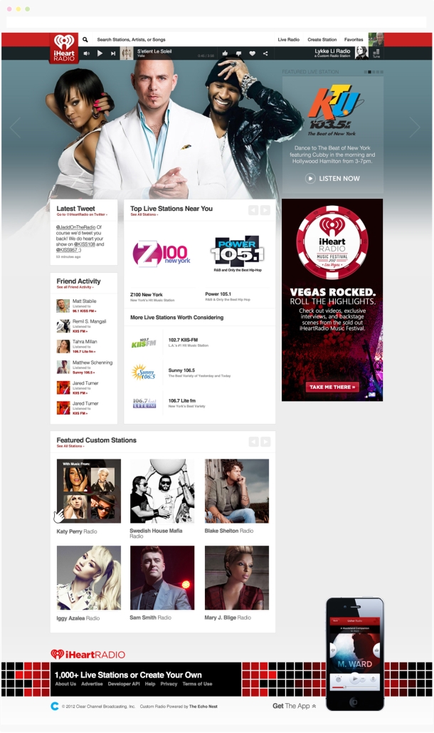Full homepage with fullwidth hero